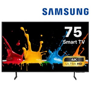 삼성 TV 75DU7200 24년형 크리스탈 UHD 4K 189cm(75인치) LED 스마트 티비 수도권 스탠드