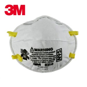 3M 8210 2급방진마스크 WHO 코로나 N95 황사 분진 미스트 가정용 산업용 20매