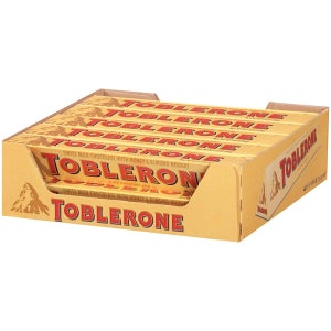 토블론 초콜릿 스위스 toblerone 밀크, 100g, 20개