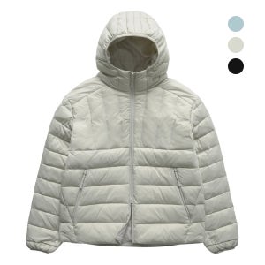 모니즈 M~3XL 테크 덕 다운 후드 경량 패딩 점퍼 자켓 빅사이즈 오리털 LPD151