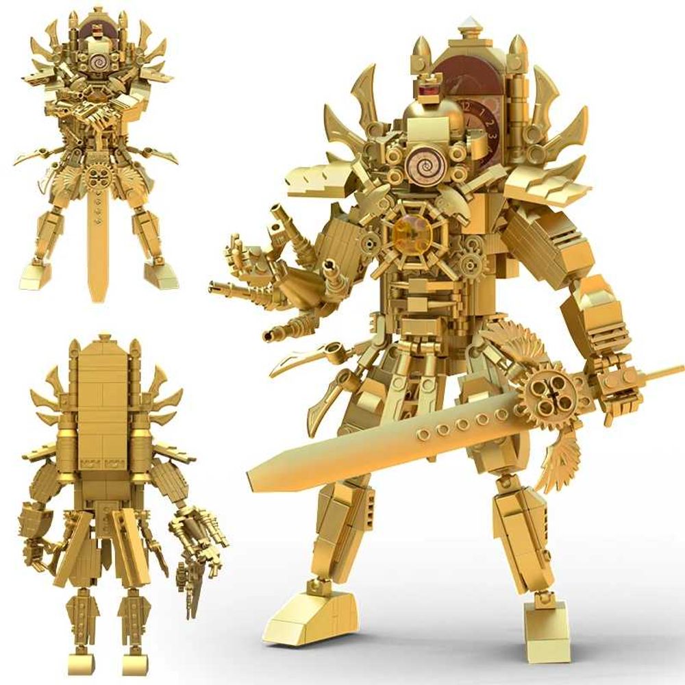 변기 액션 피규어 TV PVC 남자 VS 세트 빌딩 모델 스피커맨