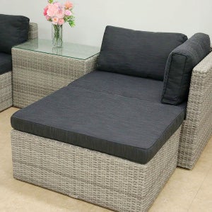 라탄 야외용 소파 야외 테라스 테이블 의자 세트