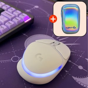 [국내정품] 로지텍G G705 오로라컬렉션 무선 게이밍마우스 수신기 포함 (2년 보증) + 오로라파우치증정