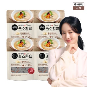 해통령 육수한알 코인육수 진한맛 100g 25개입 4팩