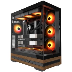 3RSYS T200 QUIET BTF 블랙 데스크탑 PC케이스 컴퓨터본체 쿨링팬