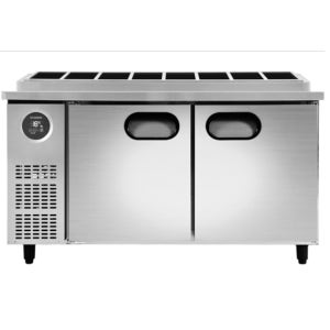 스타리온 김밥 토핑 냉장고 1500 업소용 식당 카페 반찬 셀프바 SR-G15EIEVG