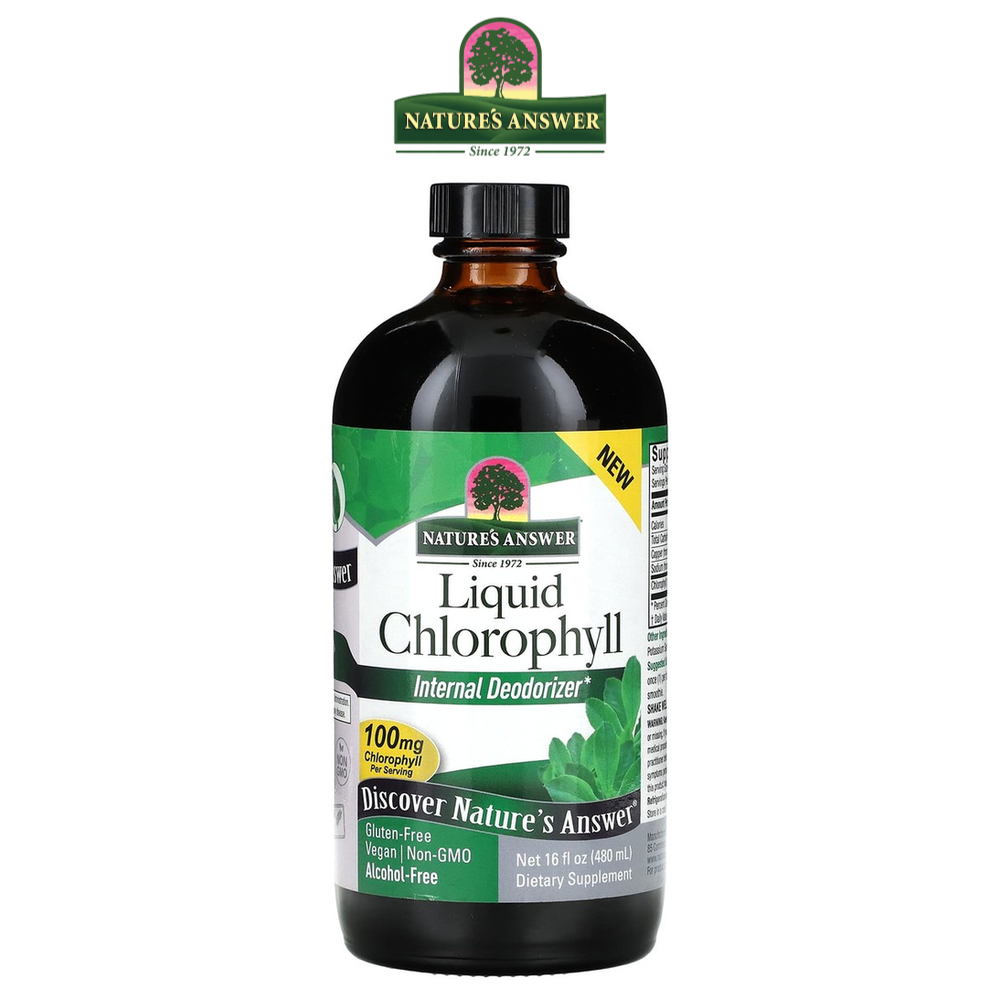 네이처스앤서 <b>리퀴드 클로로필 100mg</b> 480ml