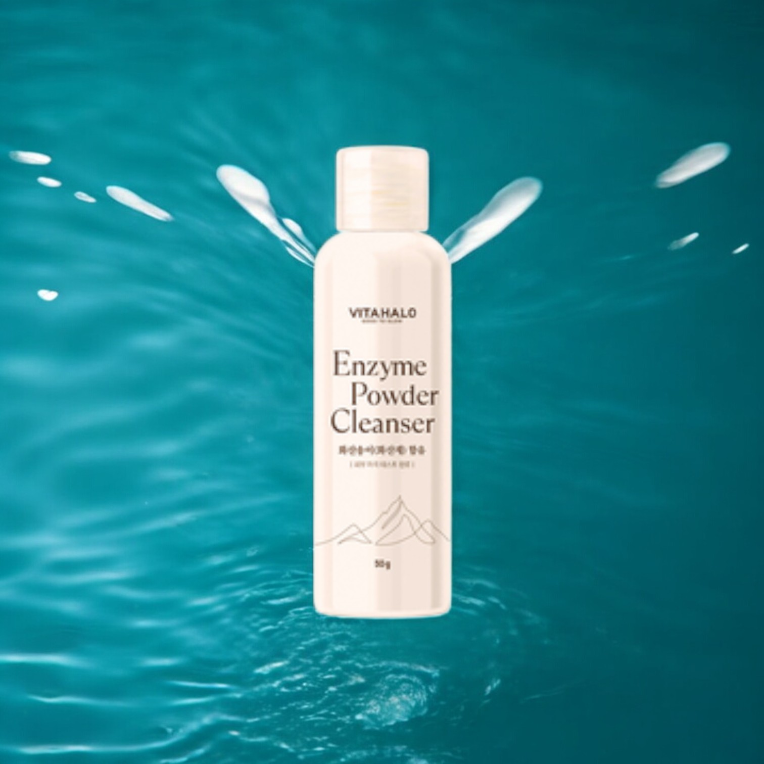 <b>비타할로</b> 효소 파우더 클렌저 50g <b>보습</b> 광채 탄력 2개