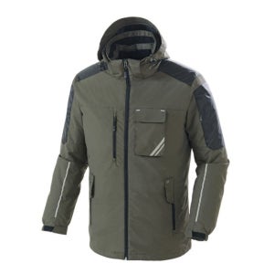 티뷰크 겨울 경량 패딩 파카 작업복 정전기 차단안감 마이크로 패딩 자켓 TR스판 점퍼 근무복 동계 상의 TB-541