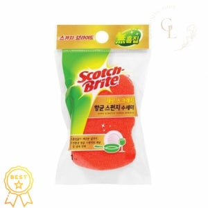 [수세미] 3M 제로스크레치 스폰지 수세미 ZS78DT 주방세척용