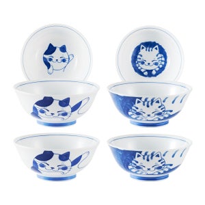 미케도라 야옹이 소면기 4P세트 (미케2P+도라2P)