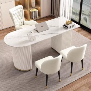 세라믹 반원형 테이블 식탁 원형 대리석 1m 100x60x75 락 슬래브 테이블