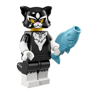 레고 71021 시리즈18-12번 고양이 알바 미니피겨 브릭