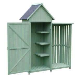 옥상창고 야외 조립식 테라스 수납함 창고 주택 월넛