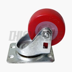 우레탄바퀴 캐스터 회전 바퀴 운반 대차 구루마 핸드카트 손수레 핸드트럭 75mm