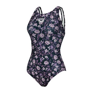 아레나 여성 원피스 수영복 에델리아 U백 A5FLD12 BLK