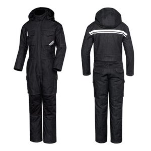 티뷰크 겨울 작업복 방염 일체 방염 패딩 정비복 용접복 근무복 우주복 스즈끼 TBS-781