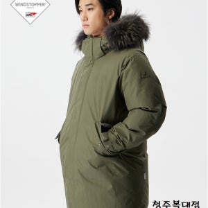 블랙야크 히마 점퍼 남성 야상 롱패딩 라쿤퍼 구스 남자 히마 WSP 롱 다운자켓