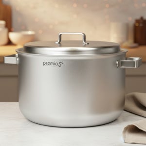 키친아트 무연마제 스텐 곰솥 통5중 삼계탕 큰 육수 냄비 인덕션곰솥 28cm 클린