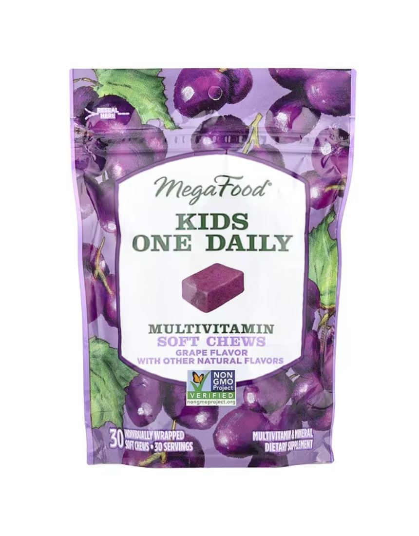 MegaFood <b>키즈</b> 원 데일리 종합비타민 30 소프트 츄