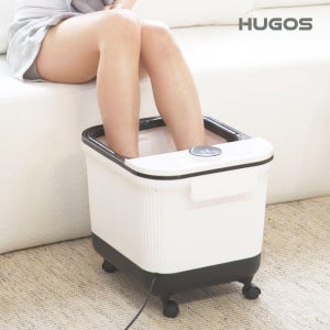 휴고스 습식족욕기 가정용 발마사지 지압 발관리 풋스파 족탕기 각탕기 찜질 대용량 20L