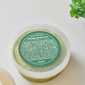 위미트 고단백 병아리콩 스프레드 후무스 바질앤캐슈페스토 150g, 1개