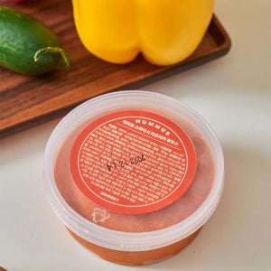 위미트 병아리콩 스프레드 후무스 스파이시파프리카 150g, 1개