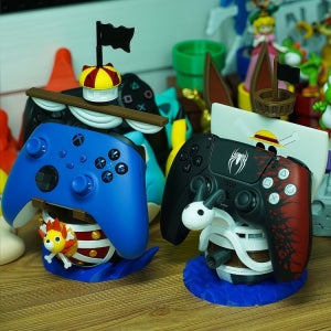 닌텐도스위치 X-box PS 원피스 크루즈 모양 프로콘 게임 컨트롤러 핸들 받침 거치대