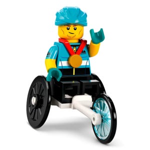 레고 71032 시리즈22-12번 ﻿휠체어 레이서 미니피겨 브릭