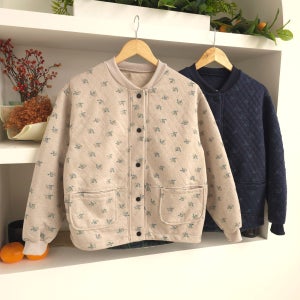 누빔점퍼 여성퀄팅점퍼 간절기 아우터