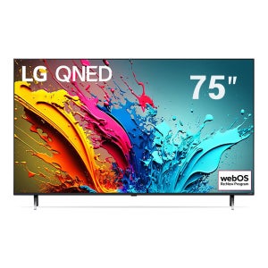 LG 75QNED85(189cm) 퀀텀닷 QLED UHD 울트라 스마트뷰 티비 스탠드
