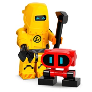 레고 71032 시리즈22-1번 ﻿로봇 수리 기술자 미니피겨 브릭