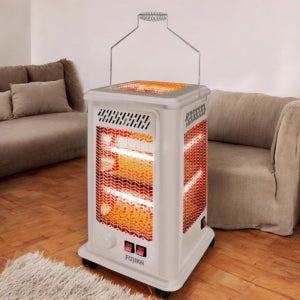 오방난로 전기난로 기본형 전열기구 히터 온열기 캠핑용 사무실 가정용 원적외선 석영관