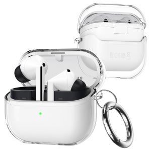 갤럭시 버즈3 FE 케이스 투명 클리어 젤리 키링