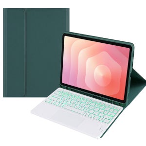 갤럭시탭 S11 백라이트 터치패드 블루투스 키보드 케이스 S펜 수납 북커버