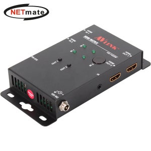 강원전자 넷메이트 4K 60Hz HDMI 2:2 매트릭스 분배기(리모컨) HX-1422W