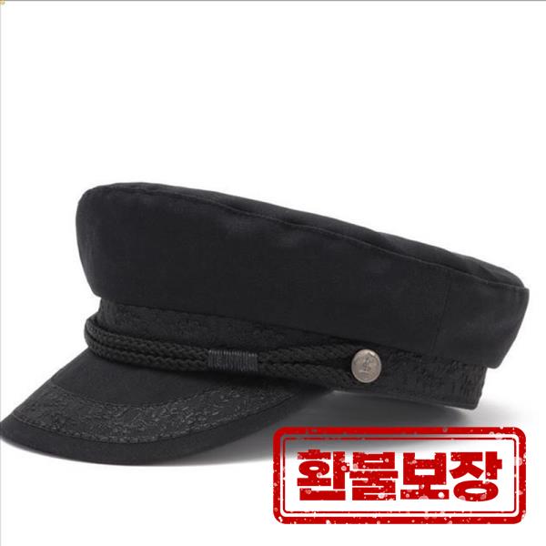 대형 해군 모자 작은 머리 플랫 큰 <b>뼈</b> <b>태양</b> 플러스 사이즈 54cm