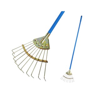 아파트 관리사무소 산책로 잡초 낙엽 쇠갈퀴 철코팅봉 1.5M 잔디