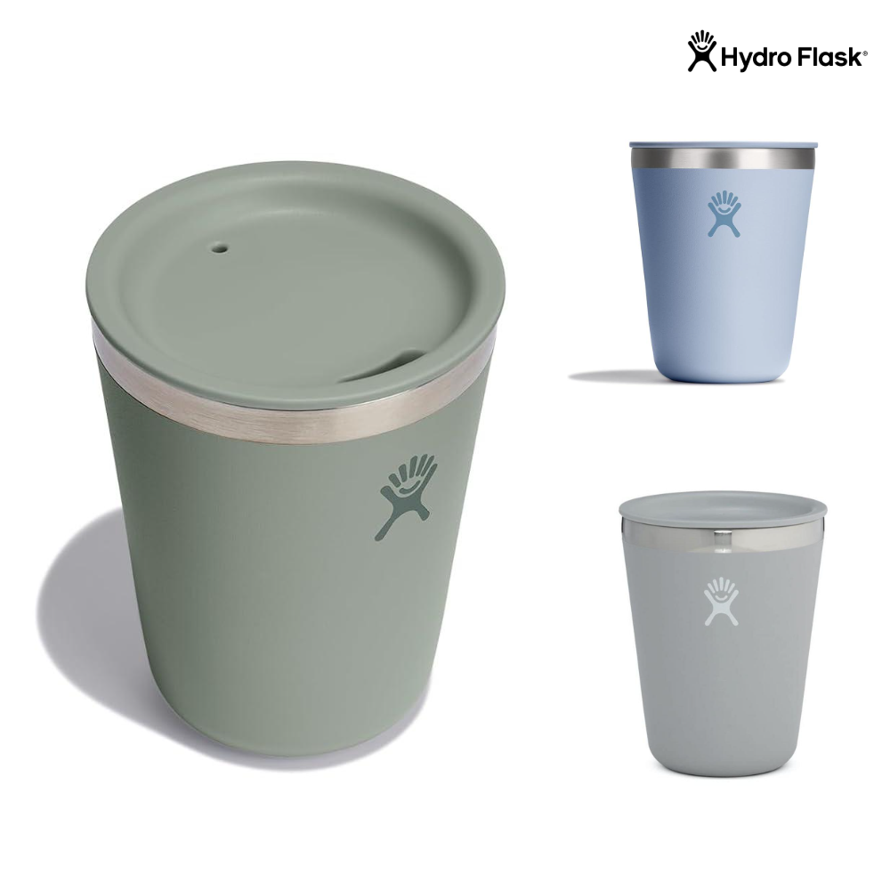 하이드로플라스크 캠핑용 휴대용 스테인리스 보온 보냉 미니 머그컵 12oz