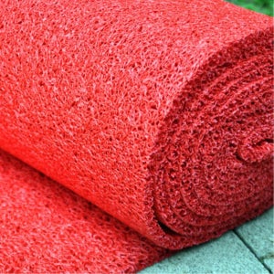 빌딩 복도 미끄럼방지 청소관리용 PVC 코일매트 6M 축제 출입문