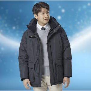 K2 케이투세이프티 21JK-F101 블랙 후드 탈부착 볼패딩 점퍼 겨울 패딩점퍼