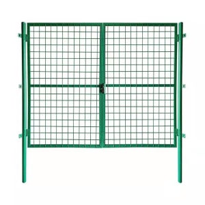 메쉬 휀스대문 철망 철조망 파티션 담장 휀스 주차장 창고 높이1.2mx너비2m