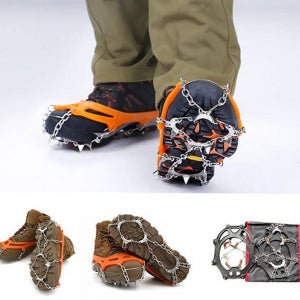 고강도 등산 아이젠 휴대용 체인 아이젠 눈길 겨울 안전