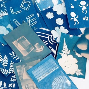 감광지 만들기 과학 교구 야광 만들기 시아노 타입 청사진 실험 키트