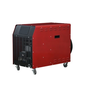 화레이 전기 열풍기(44평) 히터 난방 온풍 농장 공업 FNEH-220 레드