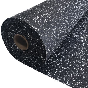 헬스 운동기구 홈짐 런닝머신 실내자전거 매트 소음방지 방음 충격흡수 고무 바닥 5T 흰칩