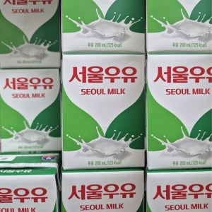 서울우유 멸균 우유 흰 200ml 48팩