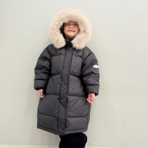 [노크부티크] 25 겨울 몽젤로 카이만 덕다운롱패딩 키즈