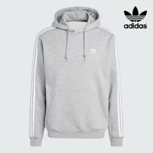 아디다스 아디컬러 클래식 3S 후드티 기모 겨울 (그레이) IL2496