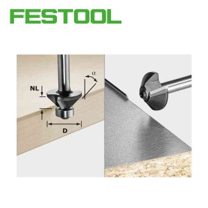 페스툴 라우터 비트 챔퍼 S8 HW 45° D26 KL OFK (499799)
